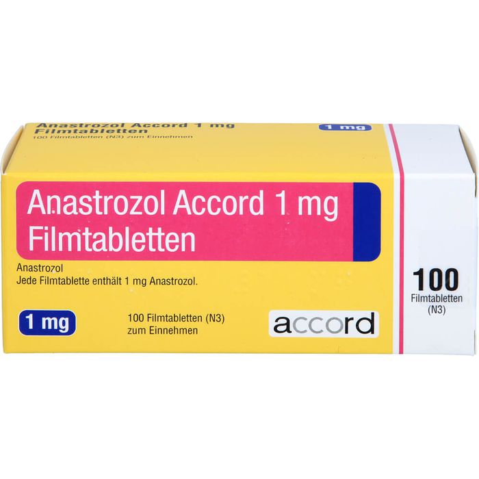 Anastrozol Accord 1 mg Filmtabletten